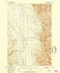 Cameron Montana Historical topographic map, 1:62500 scale, 15 X 15 Minute, Year 1950
