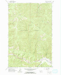 Camp Creek Montana Historical topographic map, 1:24000 scale, 7.5 X 7.5 Minute, Year 1964