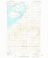 Capeneys Lake Montana Historical topographic map, 1:24000 scale, 7.5 X 7.5 Minute, Year 1948
