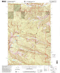 Carlton Lake Montana Historical topographic map, 1:24000 scale, 7.5 X 7.5 Minute, Year 1998