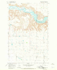 Central School Montana Historical topographic map, 1:24000 scale, 7.5 X 7.5 Minute, Year 1967