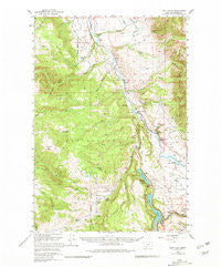 Cliff Lake Montana Historical topographic map, 1:62500 scale, 15 X 15 Minute, Year 1950
