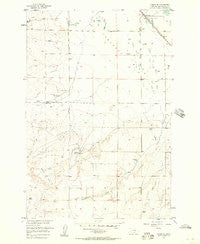Comanche Montana Historical topographic map, 1:24000 scale, 7.5 X 7.5 Minute, Year 1956