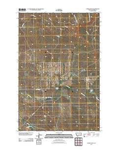 Combs Ranch Montana Historical topographic map, 1:24000 scale, 7.5 X 7.5 Minute, Year 2011