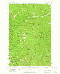 Cooper Gulch Montana Historical topographic map, 1:62500 scale, 15 X 15 Minute, Year 1956