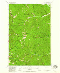 Cooper Gulch Montana Historical topographic map, 1:62500 scale, 15 X 15 Minute, Year 1956