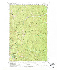 Cooper Gulch Montana Historical topographic map, 1:62500 scale, 15 X 15 Minute, Year 1956