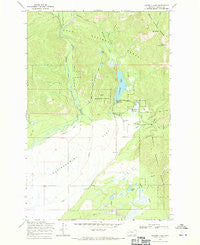 Coopers Lake Montana Historical topographic map, 1:24000 scale, 7.5 X 7.5 Minute, Year 1968