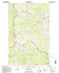 Crescent Cliff Montana Historical topographic map, 1:24000 scale, 7.5 X 7.5 Minute, Year 1995