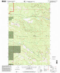Cripple Horse Mountain Montana Historical topographic map, 1:24000 scale, 7.5 X 7.5 Minute, Year 1977