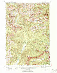 Cutoff Mtn Montana Historical topographic map, 1:62500 scale, 15 X 15 Minute, Year 1942