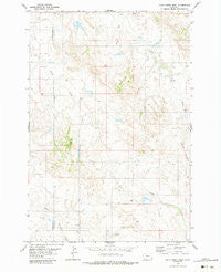 Davis Creek West Montana Historical topographic map, 1:24000 scale, 7.5 X 7.5 Minute, Year 1979