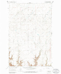 Day School Montana Historical topographic map, 1:24000 scale, 7.5 X 7.5 Minute, Year 1964
