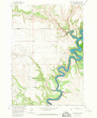 Dead Indian Hill Montana Historical topographic map, 1:24000 scale, 7.5 X 7.5 Minute, Year 1964