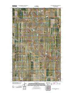 Dead Indian Spring Montana Historical topographic map, 1:24000 scale, 7.5 X 7.5 Minute, Year 2011