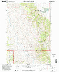 Dixon Mountain Montana Historical topographic map, 1:24000 scale, 7.5 X 7.5 Minute, Year 1997