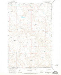 Dry Fork Ridge Montana Historical topographic map, 1:24000 scale, 7.5 X 7.5 Minute, Year 1965