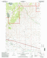 Dry Mountain Montana Historical topographic map, 1:24000 scale, 7.5 X 7.5 Minute, Year 1996