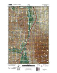 Earls Gulch Montana Historical topographic map, 1:24000 scale, 7.5 X 7.5 Minute, Year 2011
