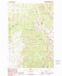 Elkhorn Hot Springs Montana Historical topographic map, 1:24000 scale, 7.5 X 7.5 Minute, Year 1988