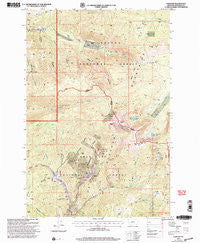 Elkhorn Montana Historical topographic map, 1:24000 scale, 7.5 X 7.5 Minute, Year 2001