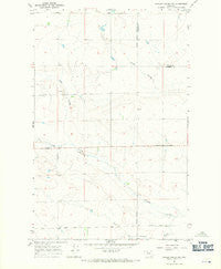 Fowler Coulee NW Montana Historical topographic map, 1:24000 scale, 7.5 X 7.5 Minute, Year 1967