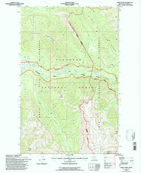 Gable Peaks Montana Historical topographic map, 1:24000 scale, 7.5 X 7.5 Minute, Year 1994