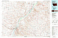 Glendive Montana Historical topographic map, 1:100000 scale, 30 X 60 Minute, Year 1981