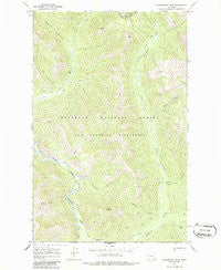 Gooseberry Park Montana Historical topographic map, 1:24000 scale, 7.5 X 7.5 Minute, Year 1968