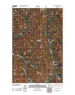 Gooseberry Park Montana Historical topographic map, 1:24000 scale, 7.5 X 7.5 Minute, Year 2011