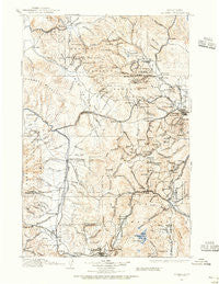 Helena Montana Historical topographic map, 1:250000 scale, 1 X 1 Degree, Year 1899
