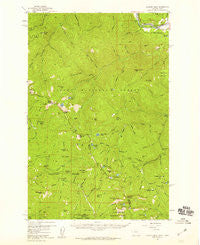 Illnois Peak Montana Historical topographic map, 1:62500 scale, 15 X 15 Minute, Year 1957