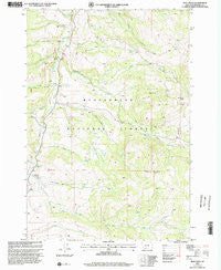 Iron Creek Montana Historical topographic map, 1:24000 scale, 7.5 X 7.5 Minute, Year 1997