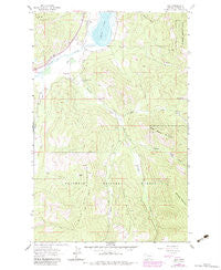 Kila Montana Historical topographic map, 1:24000 scale, 7.5 X 7.5 Minute, Year 1962