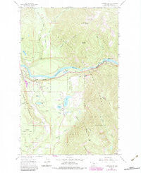 Kootenai Falls Montana Historical topographic map, 1:24000 scale, 7.5 X 7.5 Minute, Year 1963