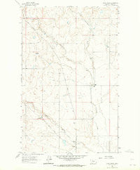 Lakey Ranch Montana Historical topographic map, 1:24000 scale, 7.5 X 7.5 Minute, Year 1962