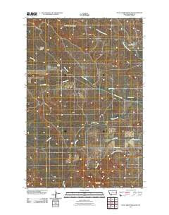 Little Sheep Mountain Montana Historical topographic map, 1:24000 scale, 7.5 X 7.5 Minute, Year 2011