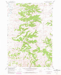 Lone Indian Butte Montana Historical topographic map, 1:24000 scale, 7.5 X 7.5 Minute, Year 1957