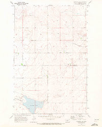 Lonesome Lake Montana Historical topographic map, 1:24000 scale, 7.5 X 7.5 Minute, Year 1969