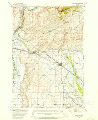 Manhattan Montana Historical topographic map, 1:62500 scale, 15 X 15 Minute, Year 1949