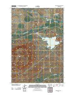 Martinsdale Montana Historical topographic map, 1:24000 scale, 7.5 X 7.5 Minute, Year 2011