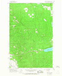 Meadow Peak Montana Historical topographic map, 1:24000 scale, 7.5 X 7.5 Minute, Year 1964