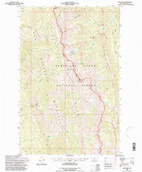 Our Lake Montana Historical topographic map, 1:24000 scale, 7.5 X 7.5 Minute, Year 1995