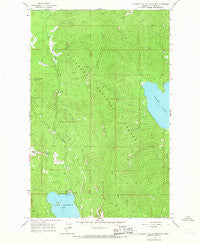 Pleasant Valley Mountain Montana Historical topographic map, 1:24000 scale, 7.5 X 7.5 Minute, Year 1964