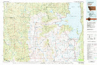 Polson Montana Historical topographic map, 1:100000 scale, 30 X 60 Minute, Year 1980