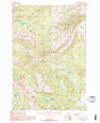 Potosi Peak Montana Historical topographic map, 1:24000 scale, 7.5 X 7.5 Minute, Year 1988