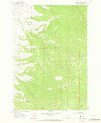 Proposal Rock Montana Historical topographic map, 1:24000 scale, 7.5 X 7.5 Minute, Year 1962