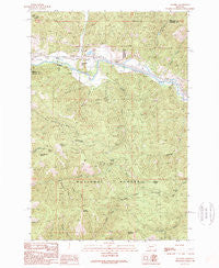 Ravenna Montana Historical topographic map, 1:24000 scale, 7.5 X 7.5 Minute, Year 1989