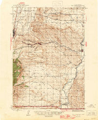 Red Lodge Montana Historical topographic map, 1:62500 scale, 15 X 15 Minute, Year 1944