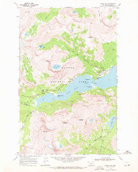 Rising Sun Montana Historical topographic map, 1:24000 scale, 7.5 X 7.5 Minute, Year 1968